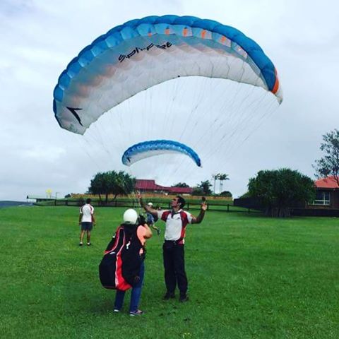 #Poliglide #paragliding #paraglider #ByronBay #ballina #learn to #fly #swingparagliders #wind #clouds #spitfire